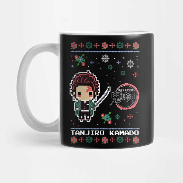 Cute Pixels Tanjiro - Demon Slayer by Otaku Vibes